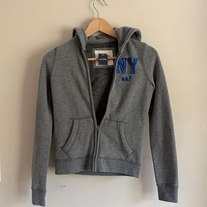 ABERCROMBIE Kids zip up hoodie (Girls) - Size M (youth)